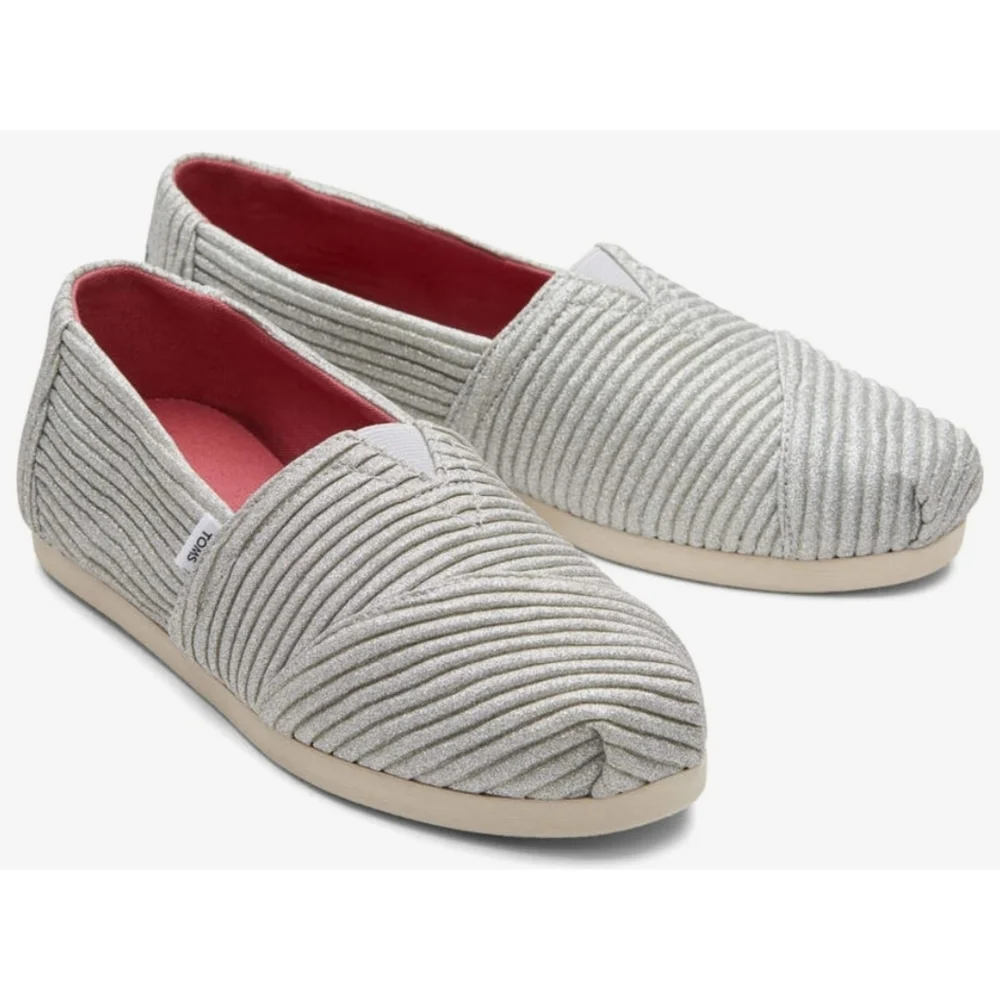 TOMS Alpargata Silver Glimmer